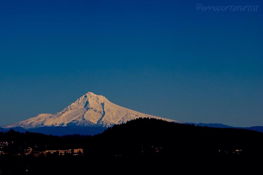 Portland Photograph - Beautiful Mt Hood by Anna Porter