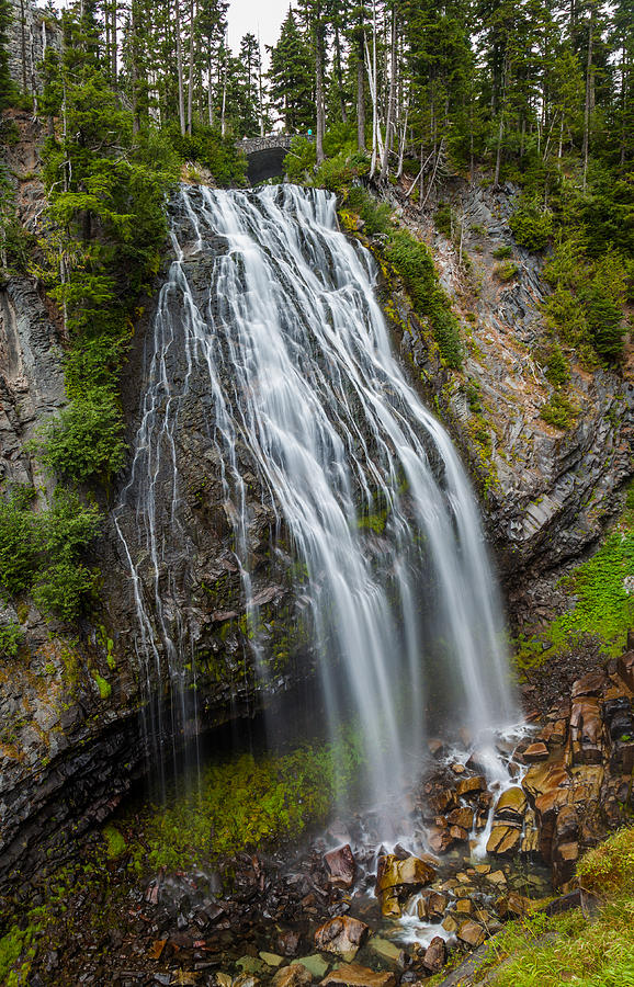 Beautiful Narada Falls Photograph by Tommy Farnsworth