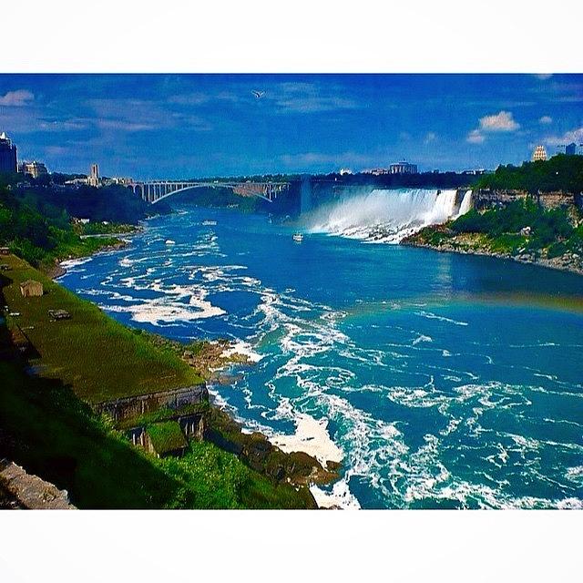 Beautiful World Photograph - Beautiful Niagara Falls by Gianna Vera