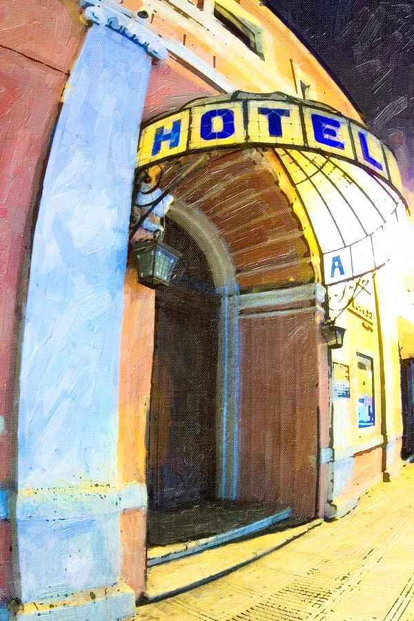 Beautiful Old Hotel Entrance - Merida Mexico Photograph by Mark Tisdale