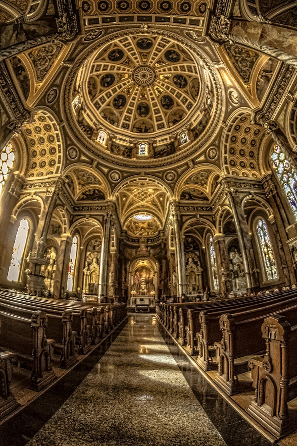 Beautiful ornate church  Photograph by Sven Brogren