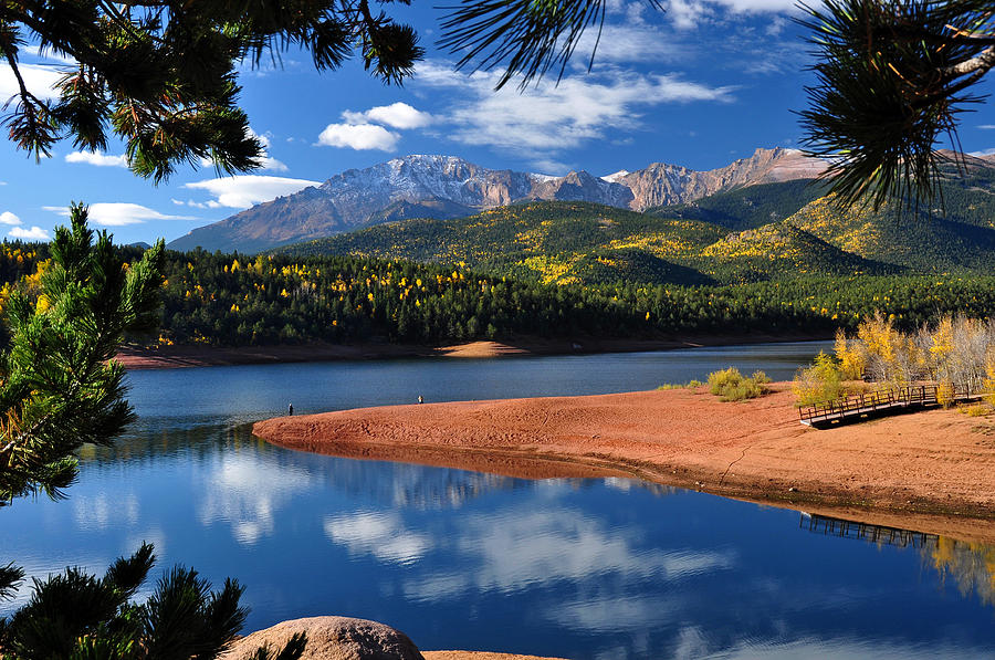 Beautiful Pikes Peak at Crystal by John Hoffman Beautiful Pikes Peak at Crystal by John Hoffman