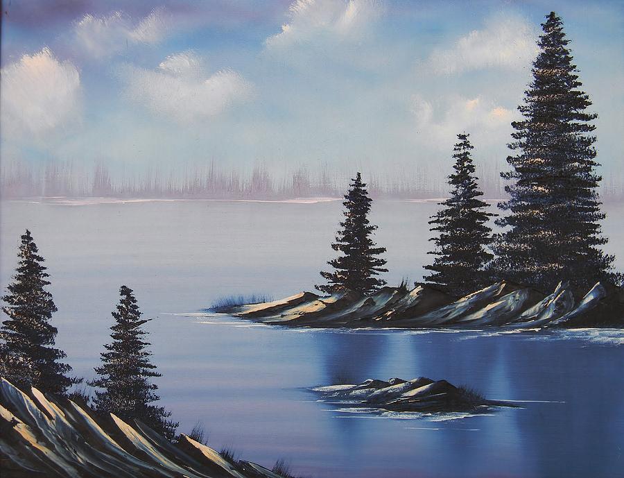 Beautiful Shore Painting by Anita Abramson 