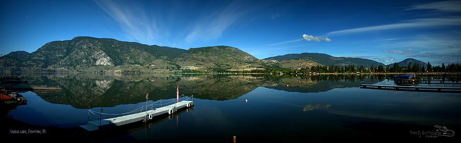 Boat Photograph - Beautiful Skaha Lake - Penticton BC by Guy Hoffman