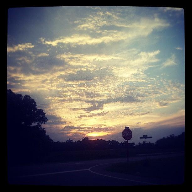 Beautiful Sunset On The Way To Myrtle Photograph by Laura Stanley