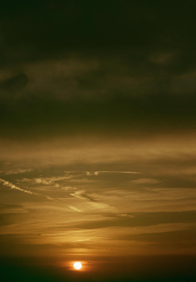 Nature Photograph - Beautiful Sunset, Sunrise Sky by 200mm