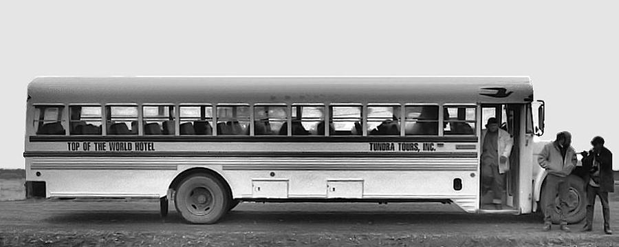 Beautiful Tour Bus at Barrow Digital Art by Tim Richards