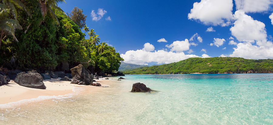 Beautiful tropical beach on Tanna Island, Vanuatu Photograph by Whitworth Images