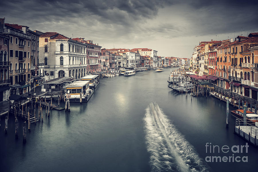 Beautiful Venice cityscape Photograph by Anna Om