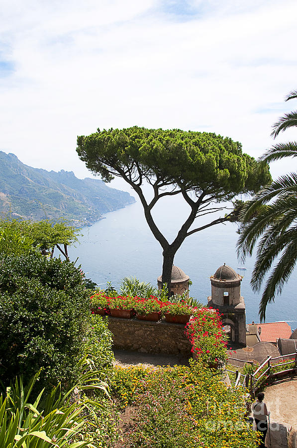 Beautiful View above the Amalfi Coast Photograph by Brenda Kean