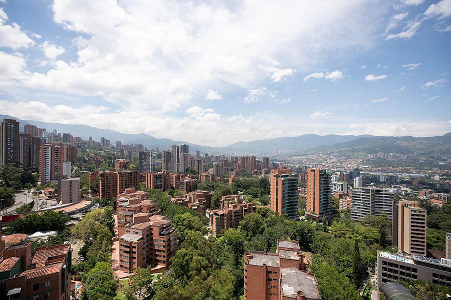 Beautiful view of Medellin, Colombia Photograph by Andresr
