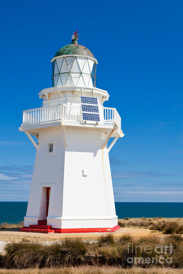Landmark Photograph - Beautiful Wairapa Point Lighthouse The Catlins NZ by Stephan Pietzko
