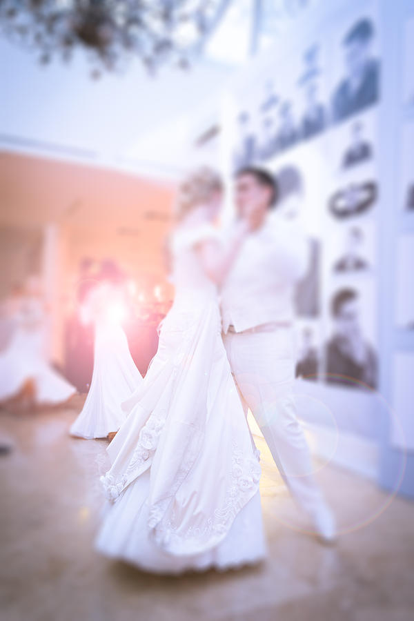 Beautiful wedding dance blur background Photograph by Nikita Buida - Fine  Art America