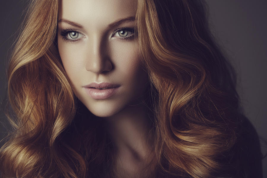 Beautiful woman with luxury hairs Photograph by CoffeeAndMilk