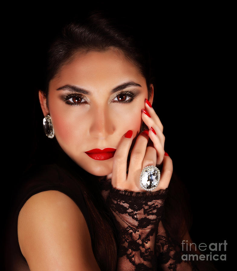 Beautiful Woman S Portrait Photograph By Anna Om Fine Art America