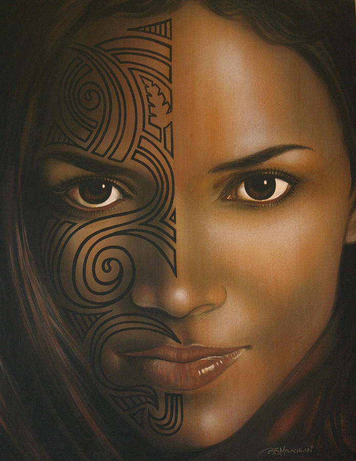 Halle Berry Painting - Beauty  by Bruce McLachlan