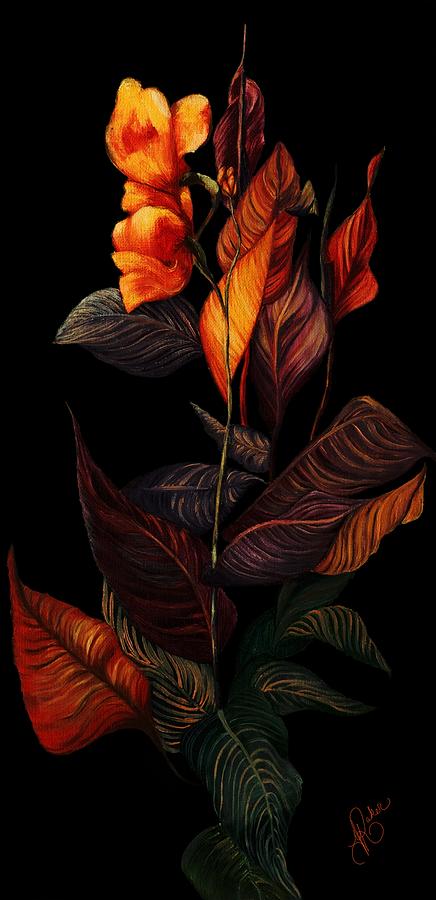 Beauty in the Dark Painting by Yolanda Raker