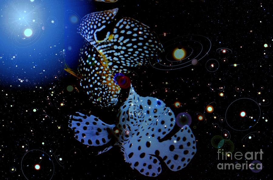 Beauty in the Deep Blue Sea Digital Art by Saundra Myles