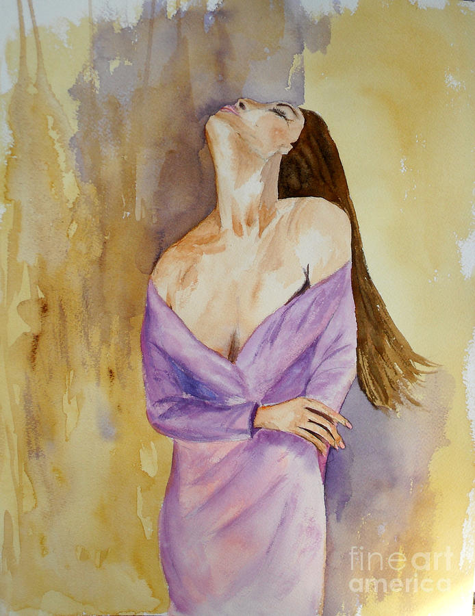 Beauty In Thought Painting by Vicki  Housel