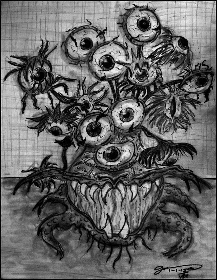 Beauty Is In The Eyes Of The Beholder Drawing