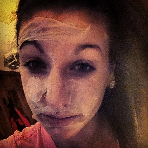 Girl Photograph - Beauty Mask! #love This #girl by Kyle Walker