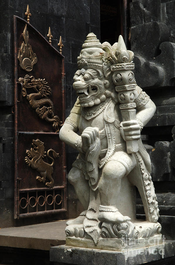 Beauty Of Bali Indonesia Statue Photograph by Bob Christopher