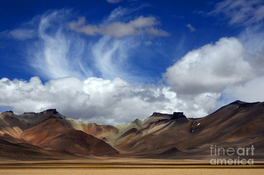 Beauty Of Bolivia Photograph by Bob Christopher