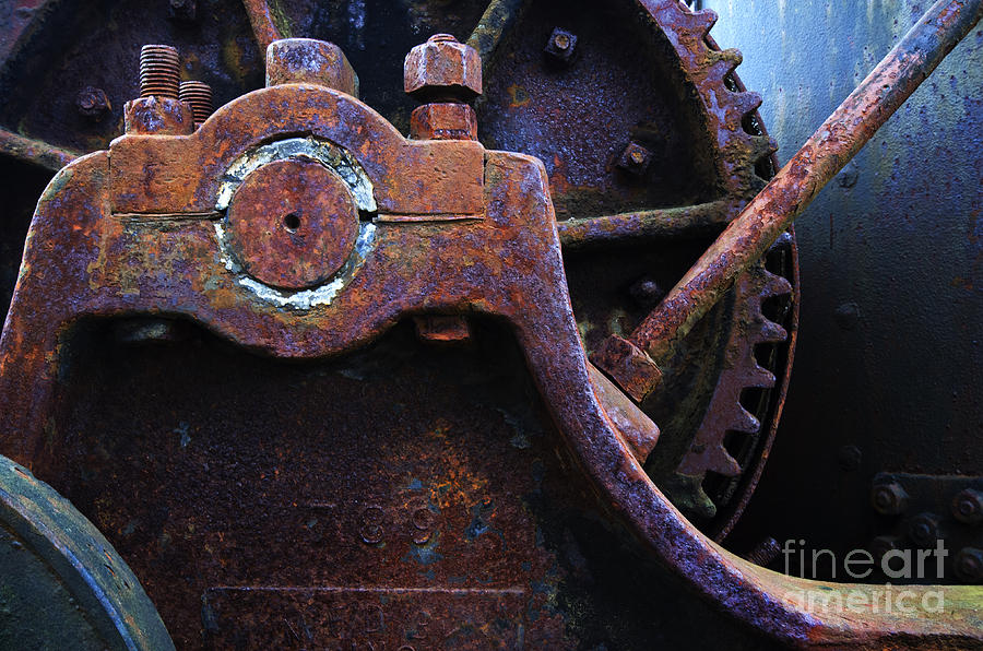 Train Photograph - Beauty Of Rust 1 by Bob Christopher