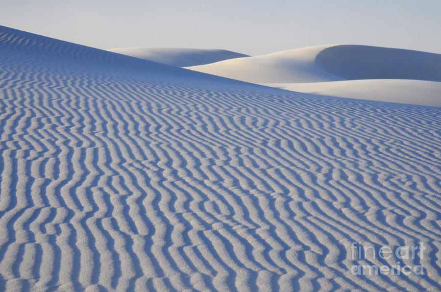 Patterns White Sands New Mexico Photograph by Bob Christopher