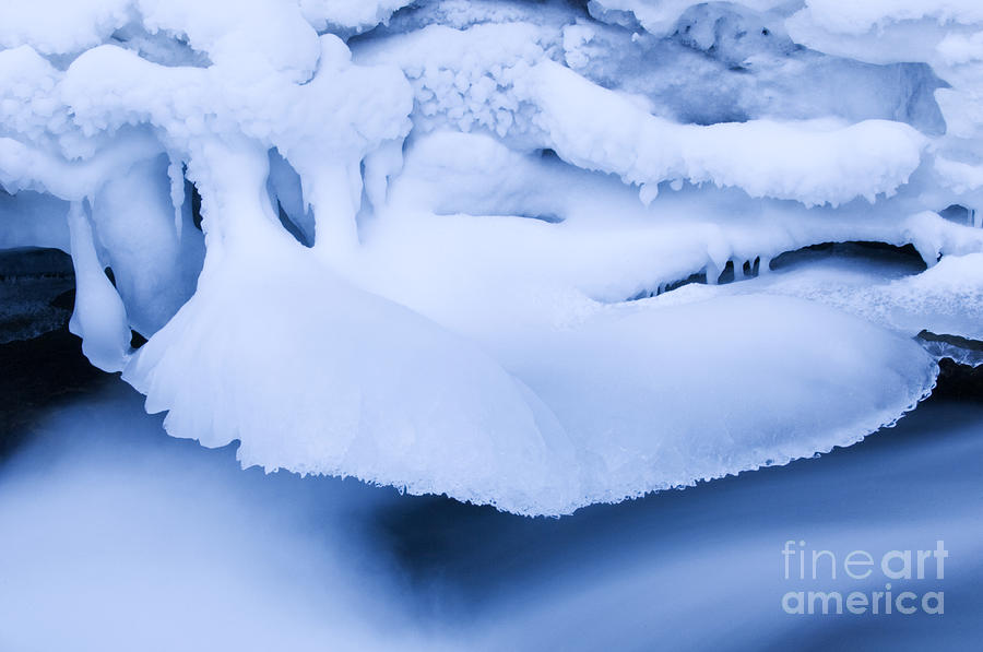 Banff National Park Photograph - Beauty Of Winter Ice Canada 8 by Bob Christopher