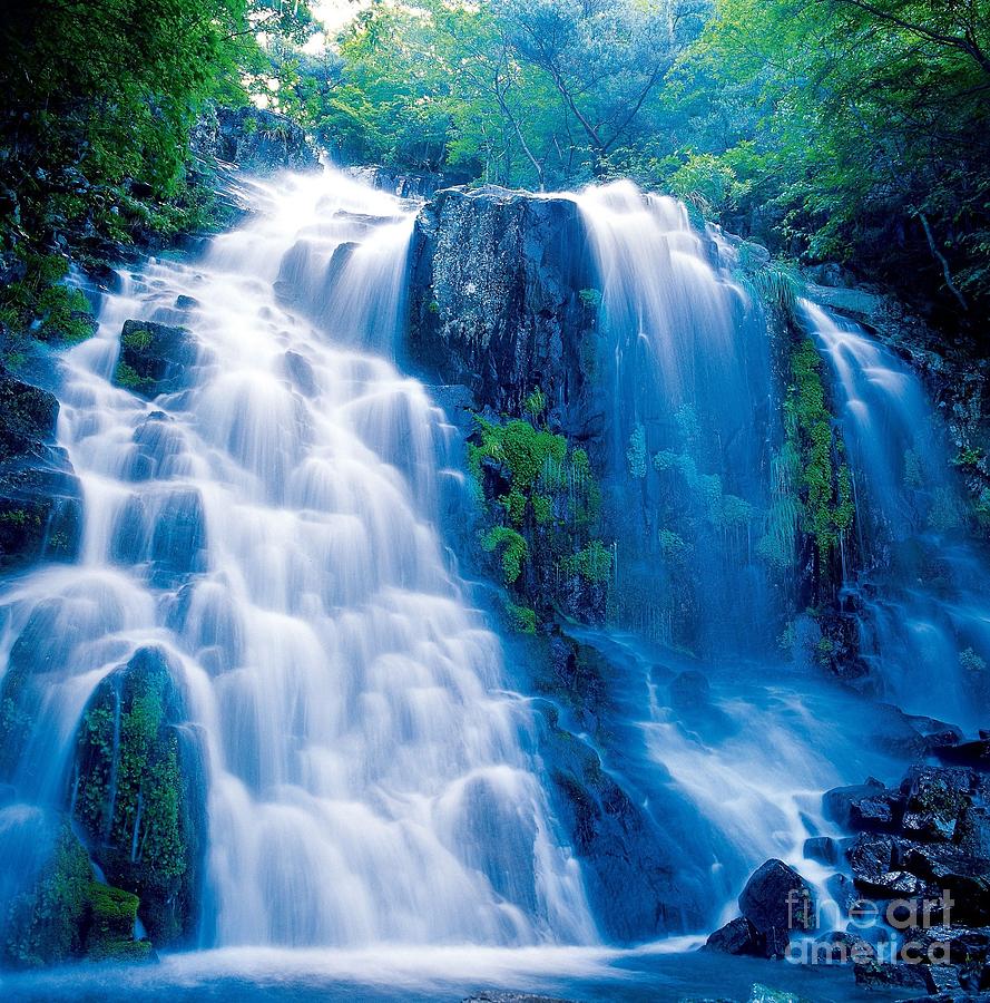 Beauty Waterfalls Art Photograph by Boon Mee