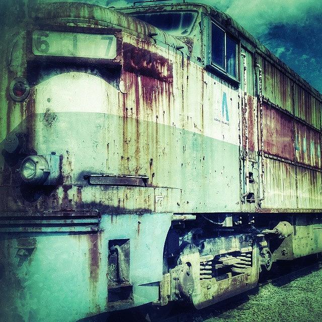 Train Photograph - #beautyindecay #train #instagram by Visions Photography by LisaMarie