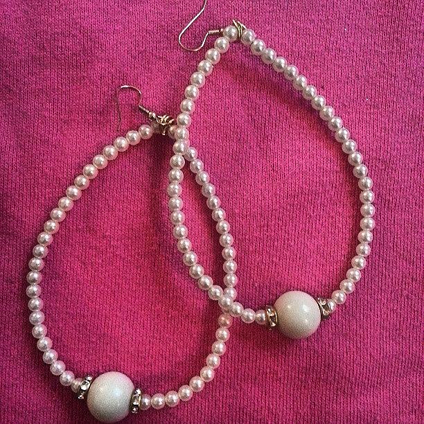 Pearls Photograph - #beauxbijoux #pearls #drops by Amy Marie La Faille