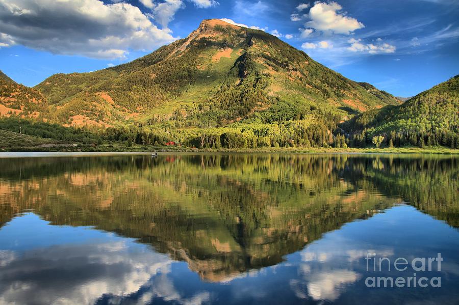 Marble Colorado Photograph - Beaver Lake Reflections by Adam Jewell