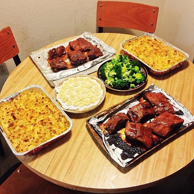 Itis Photograph - Because Turkey Is Overrated...ribs, Mac by Justin Hussong