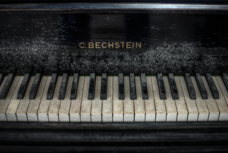 Bechstein Keys Digital Art by Nathan Wright