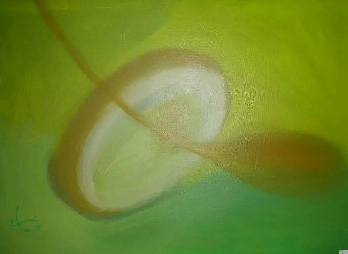 Abstract Painting - Becoming by Edna Neal Abstract Painting - Becoming by Edna Neal