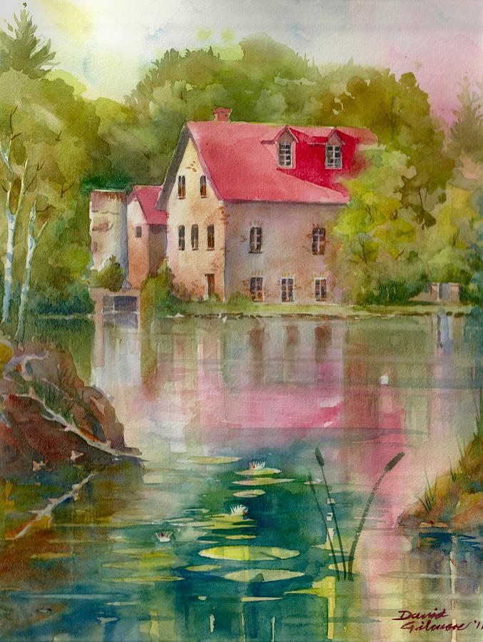 Bedford Mill Painting by David Gilmore