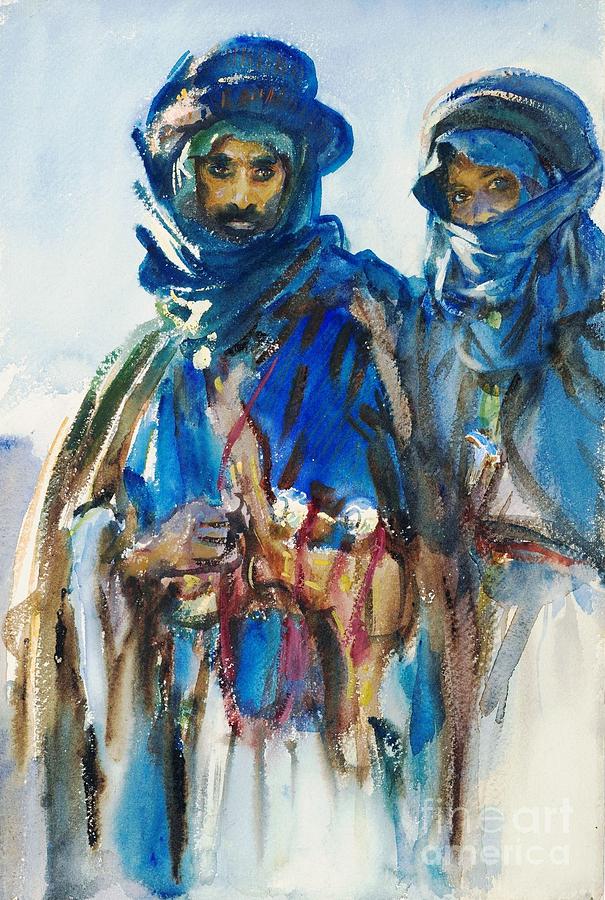 Bedouins Painting by Thea Recuerdo