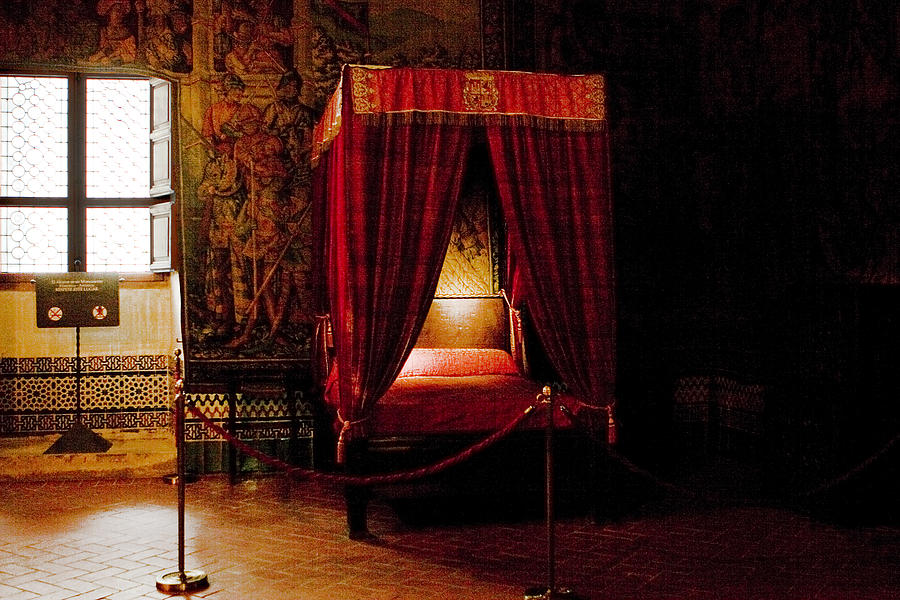 Bedroom Of the Alcazar Photograph by Lorraine Devon Wilke