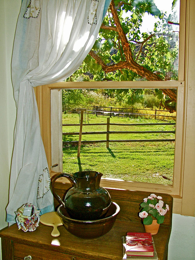 Bedroom Window in Gifford House in Fruita in Capitol Reef National Park-Utah Photograph by Ruth Hager