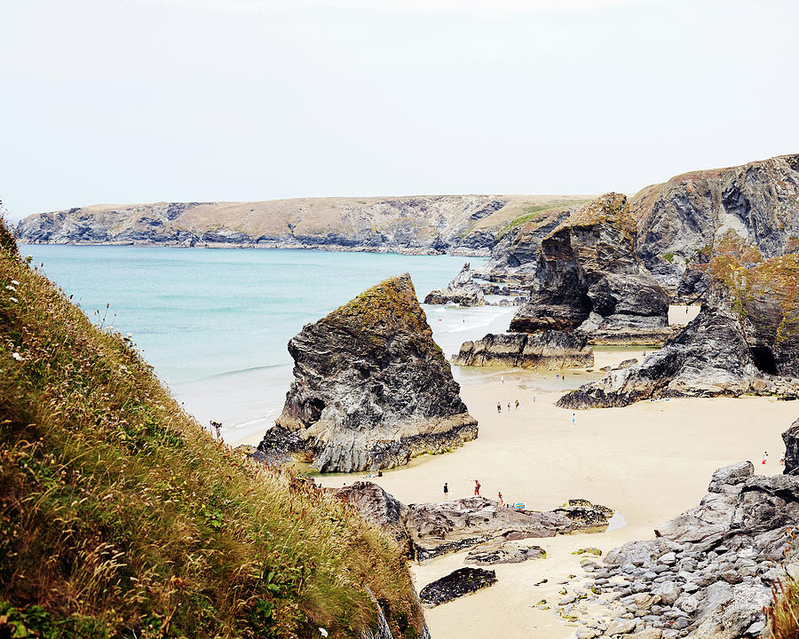 Bedruthan Steps Photograph by Mark Leary