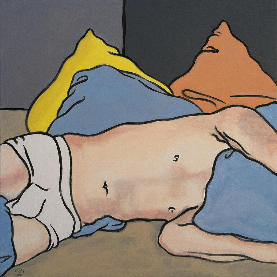 Bedscape One-Thirty AM Painting by Stan  Magnan