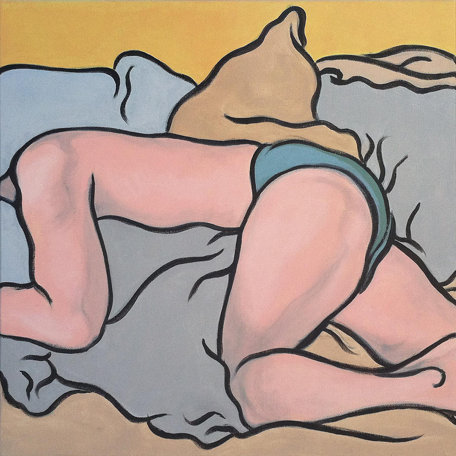 Bedscape Two-Thirty AM Painting by Stan Magnan