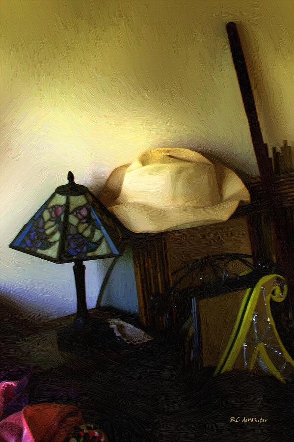 Bedside Magick Painting by RC DeWinter