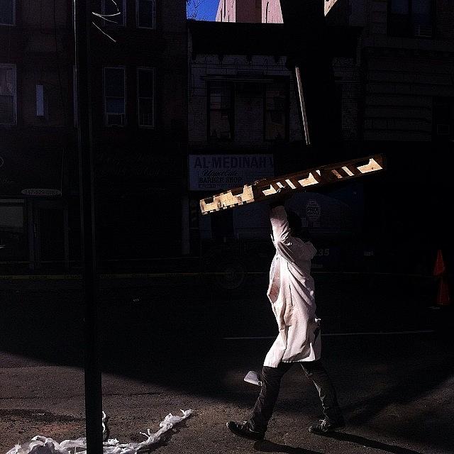 New York City Photograph - Bedstuy Street Scene #iphoneonly by Ismail Ferdous