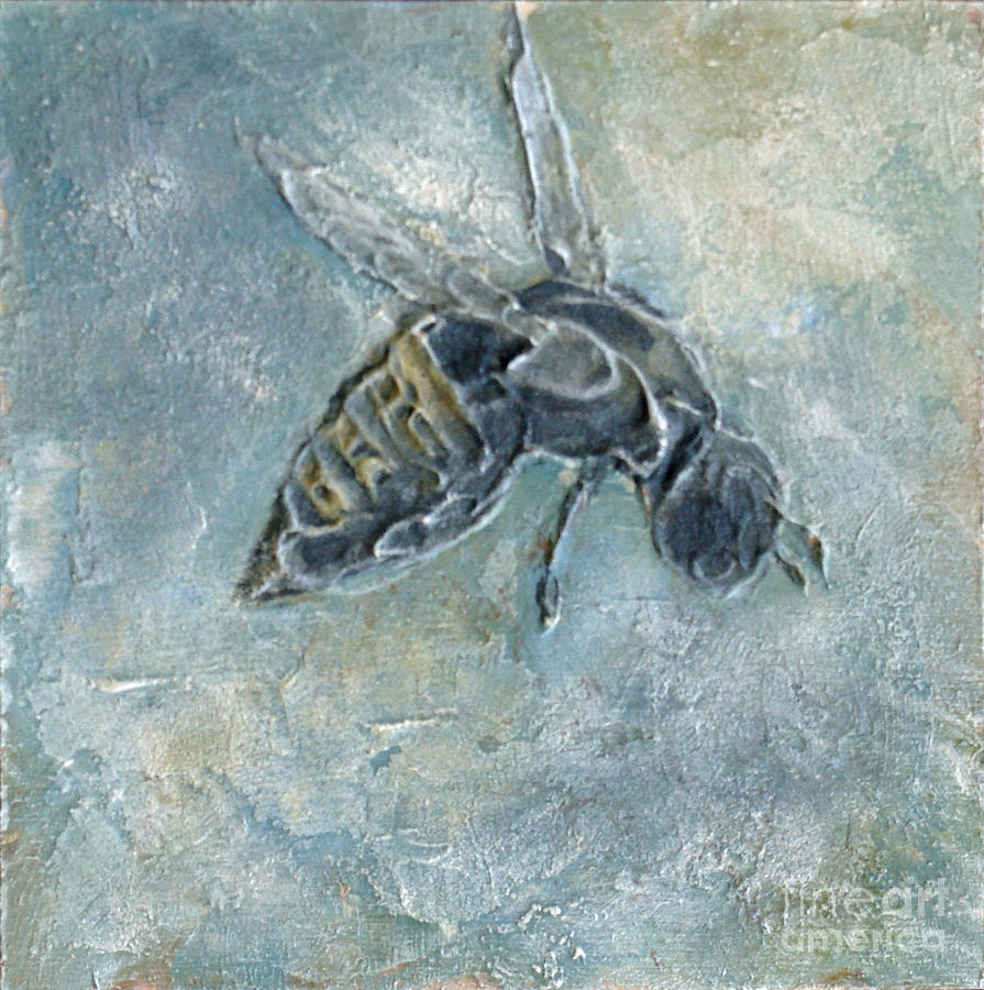 Bee Busy Mixed Media by Phyllis Howard
