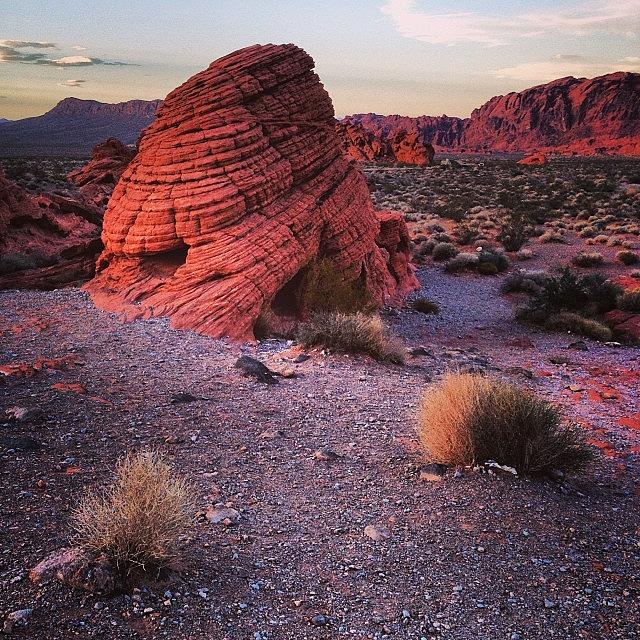Sunset Photograph - Beehive! #valleyoffire #statepark by Robyn Chell