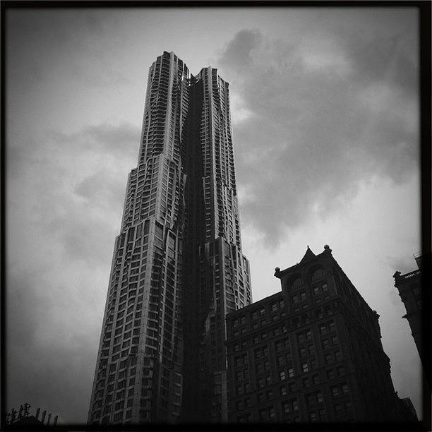 Hipstamatic Photograph - Beekman Tower In Downtown Manhattan by Alex Snay