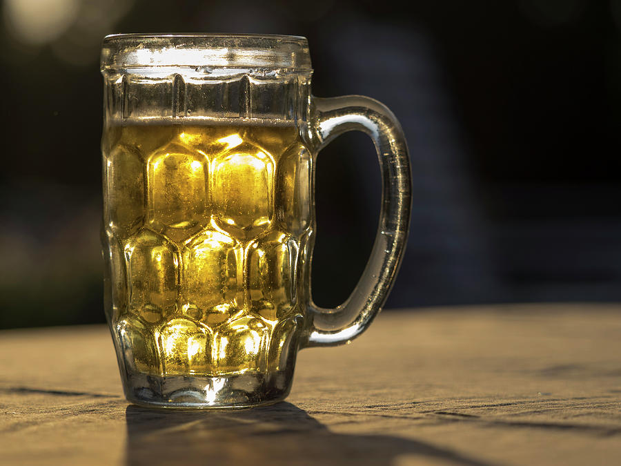 Beer Glass In Mysore, Karnataka, India Photograph by David H. Wells ...